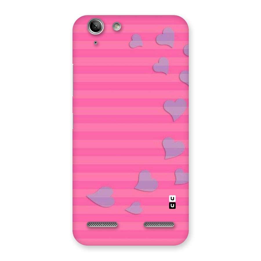 Light Heart Stripes Back Case for Vibe K5 Plus