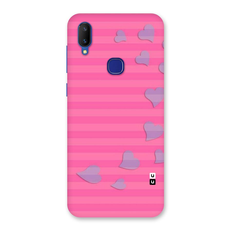Light Heart Stripes Back Case for Vivo V11