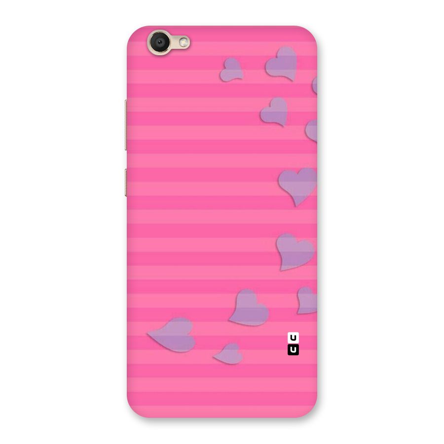 Light Heart Stripes Back Case for Vivo V5