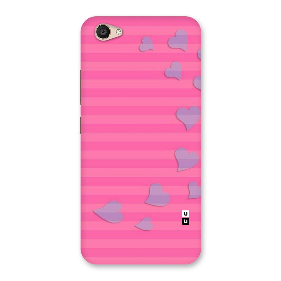 Light Heart Stripes Back Case for Vivo V5 Plus