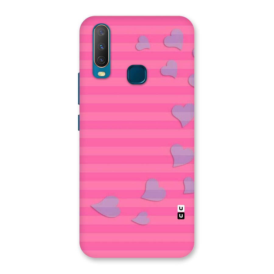 Light Heart Stripes Back Case for Vivo Y11