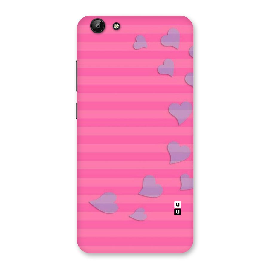 Light Heart Stripes Back Case for Vivo Y69