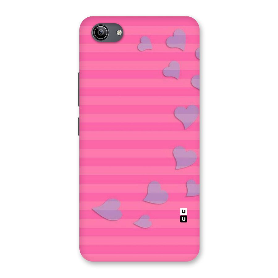 Light Heart Stripes Back Case for Vivo Y81i