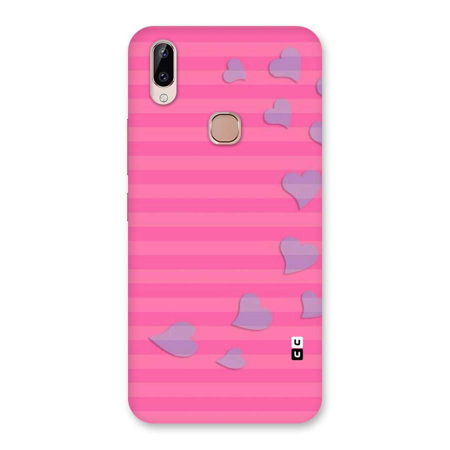 Light Heart Stripes Back Case for Vivo Y83 Pro