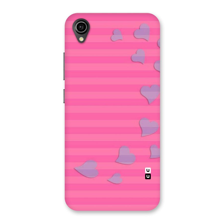 Light Heart Stripes Back Case for Vivo Y91i