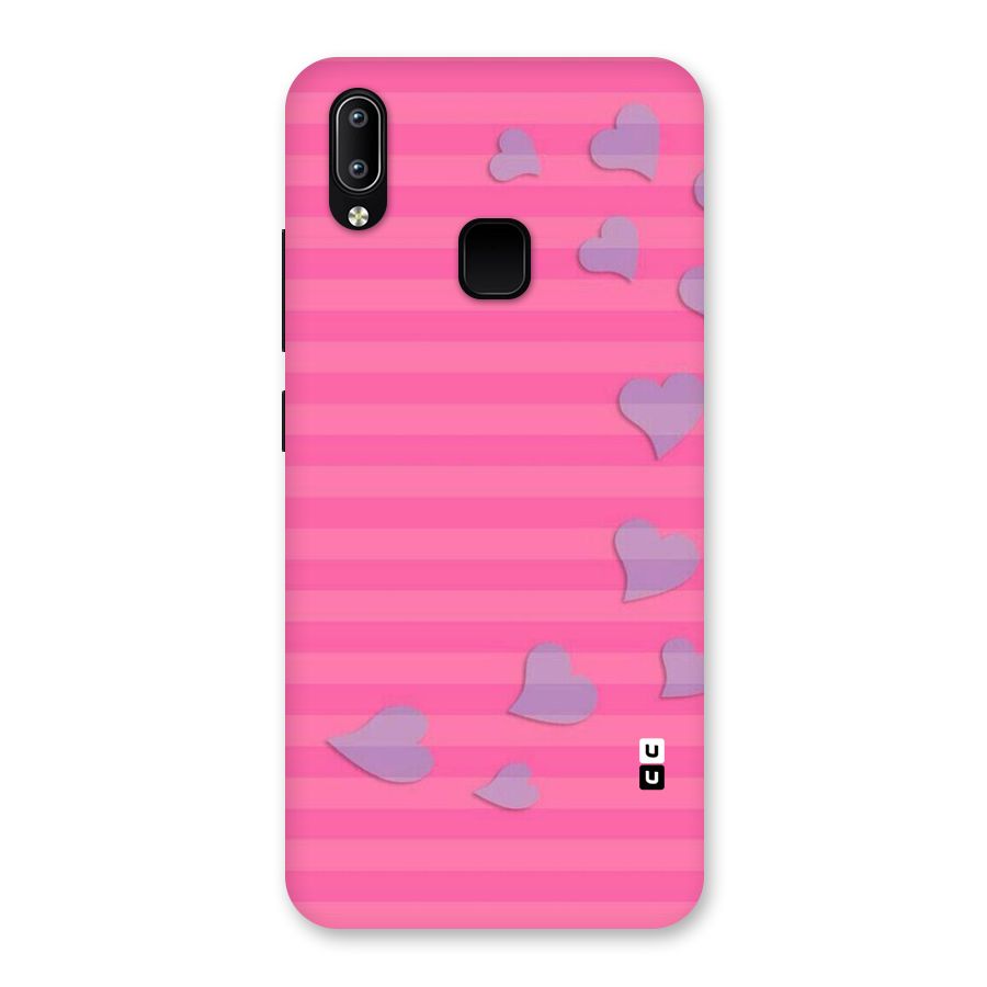 Light Heart Stripes Back Case for Vivo Y93