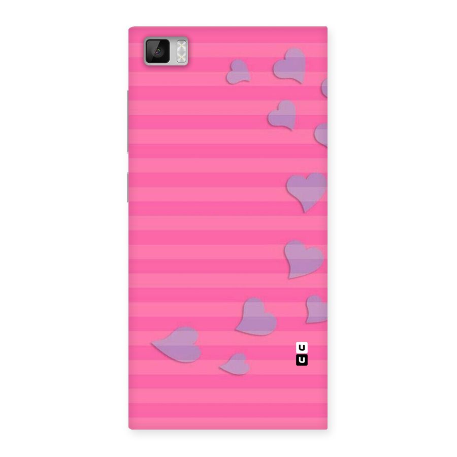 Light Heart Stripes Back Case for Xiaomi Mi3
