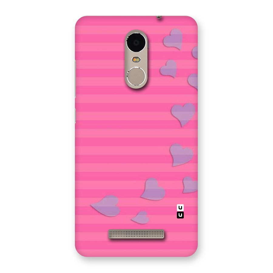 Light Heart Stripes Back Case for Xiaomi Redmi Note 3