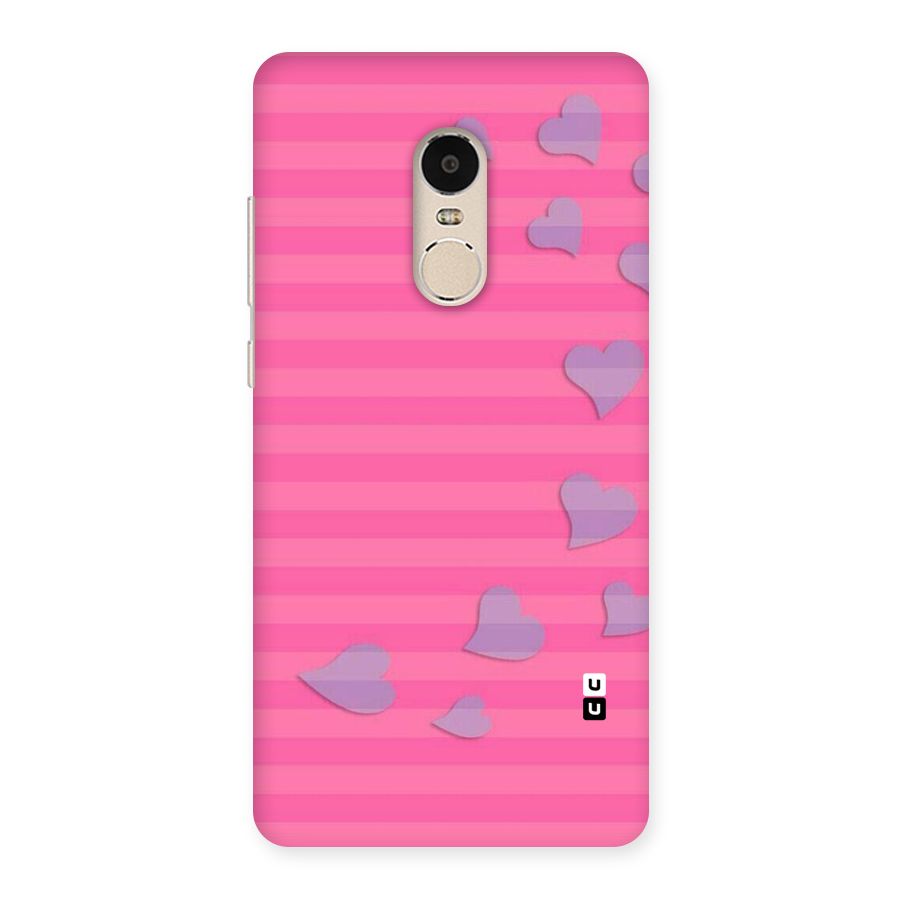 Light Heart Stripes Back Case for Xiaomi Redmi Note 4