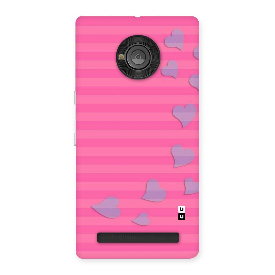 Light Heart Stripes Back Case for Yu Yunique