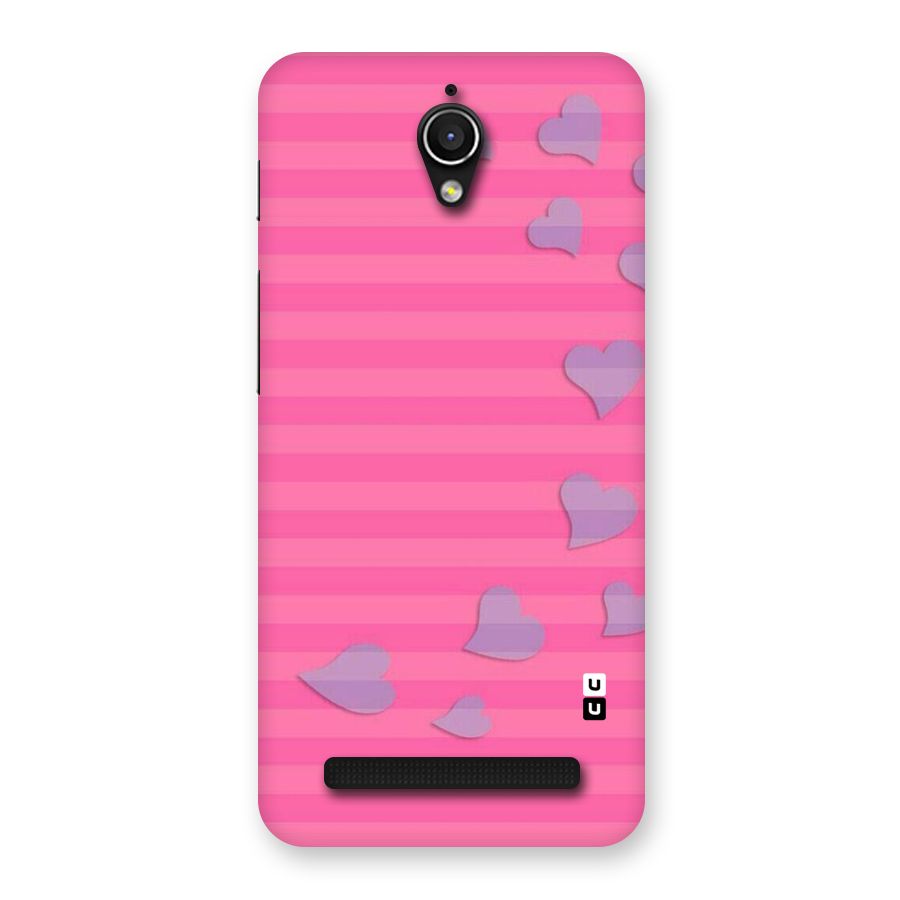 Light Heart Stripes Back Case for Zenfone Go