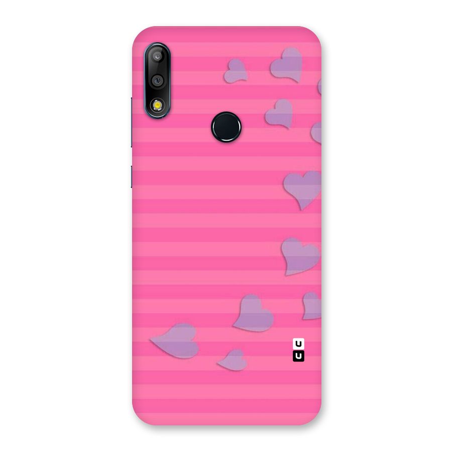 Light Heart Stripes Back Case for Zenfone Max Pro M2