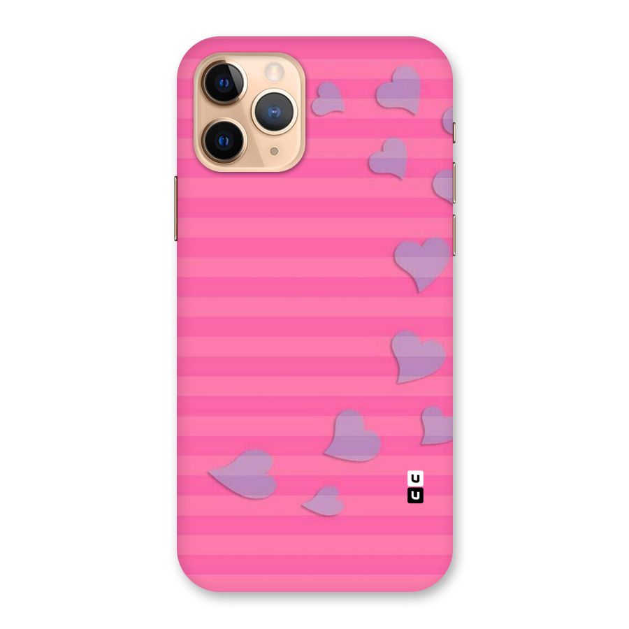 Light Heart Stripes Back Case for iPhone 11 Pro