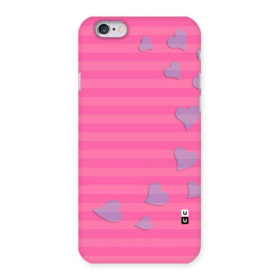 Light Heart Stripes Back Case for iPhone 6 6S