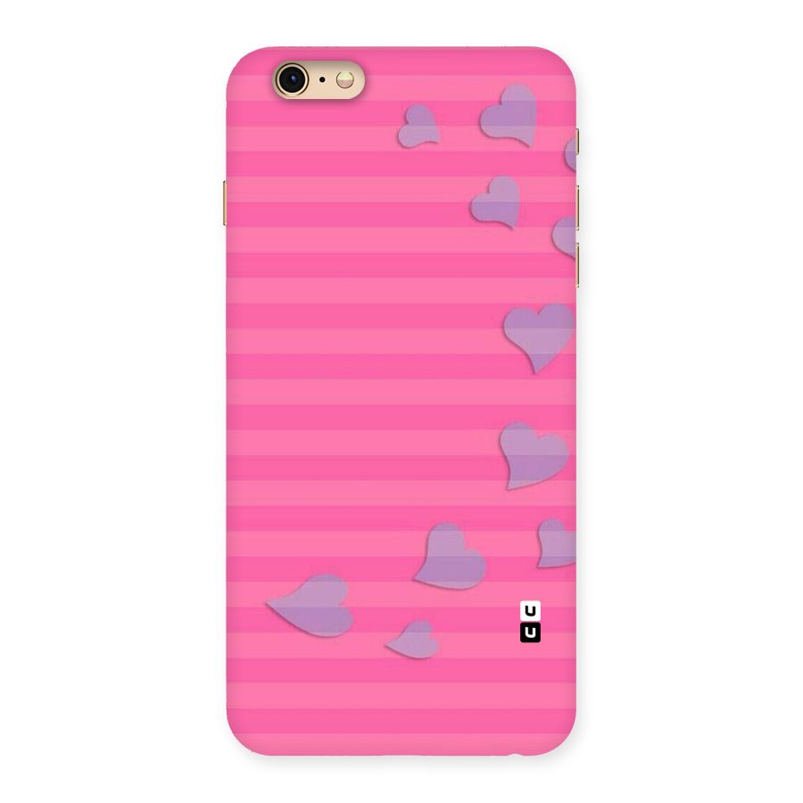 Light Heart Stripes Back Case for iPhone 6 Plus 6S Plus