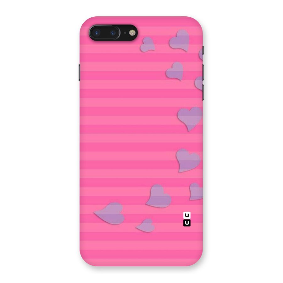 Light Heart Stripes Back Case for iPhone 7 Plus