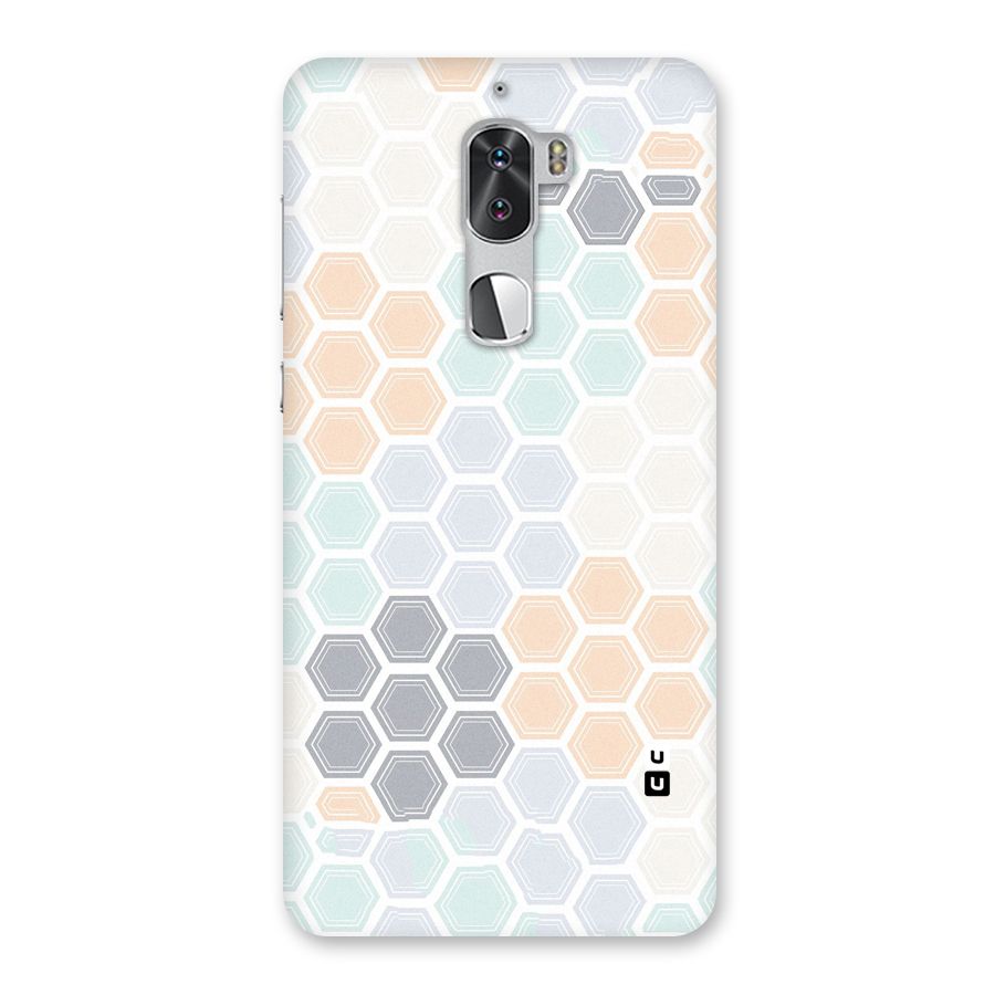 Light Hexagons Back Case for Coolpad Cool 1