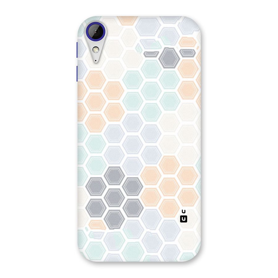 Light Hexagons Back Case for Desire 830