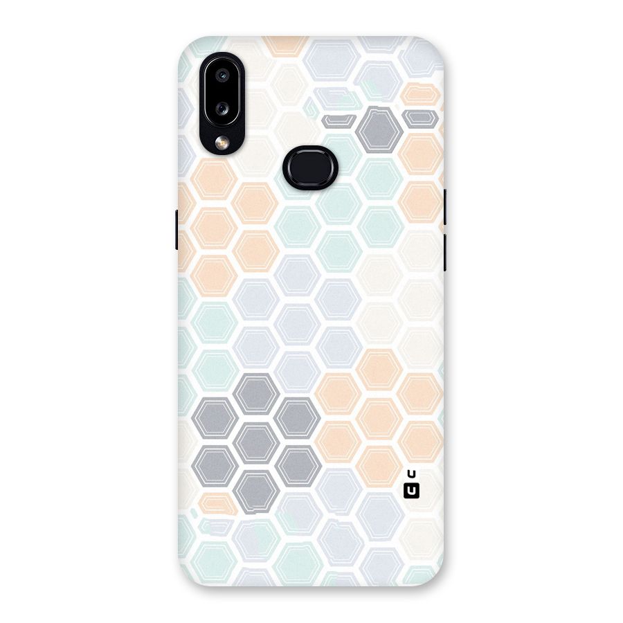 Light Hexagons Back Case for Galaxy A10s