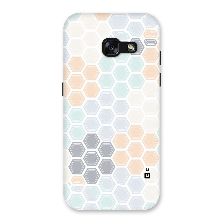 Light Hexagons Back Case for Galaxy A3 (2017)