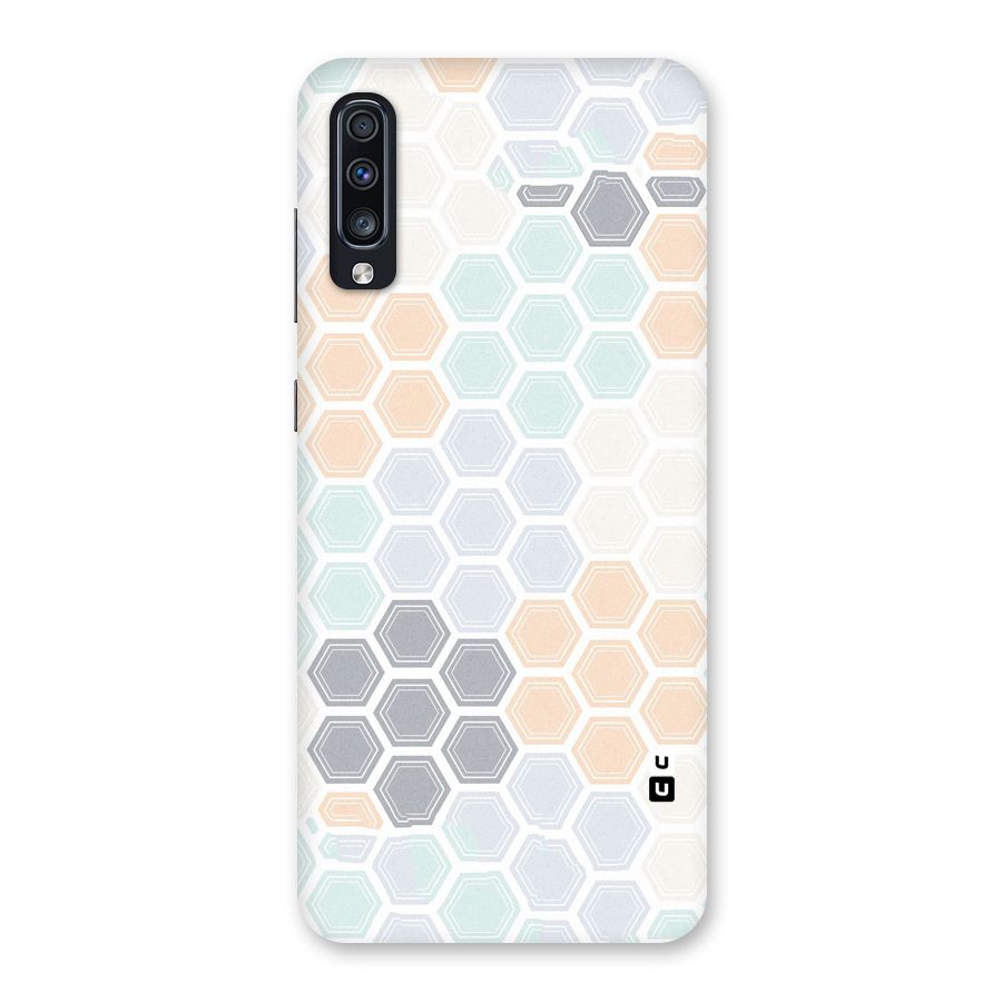 Light Hexagons Back Case for Galaxy A70