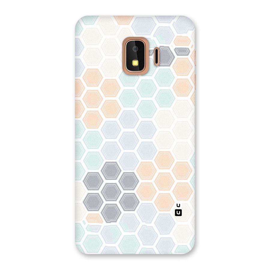 Light Hexagons Back Case for Galaxy J2 Core
