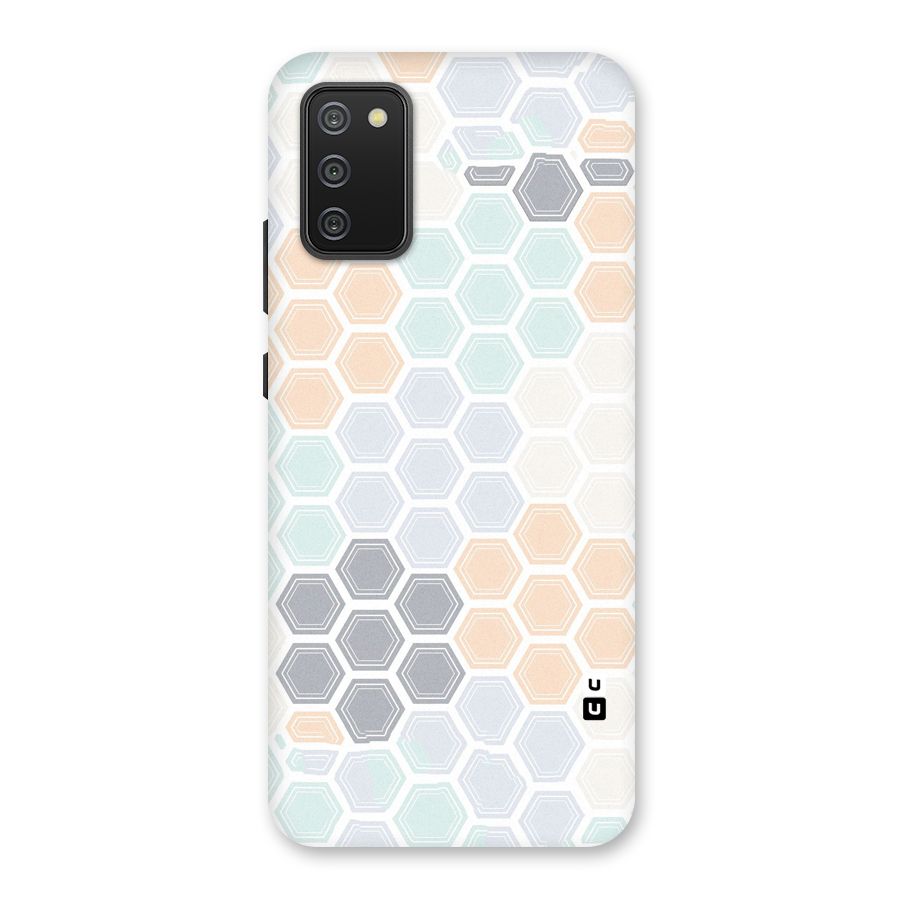 Light Hexagons Back Case for Galaxy M02s