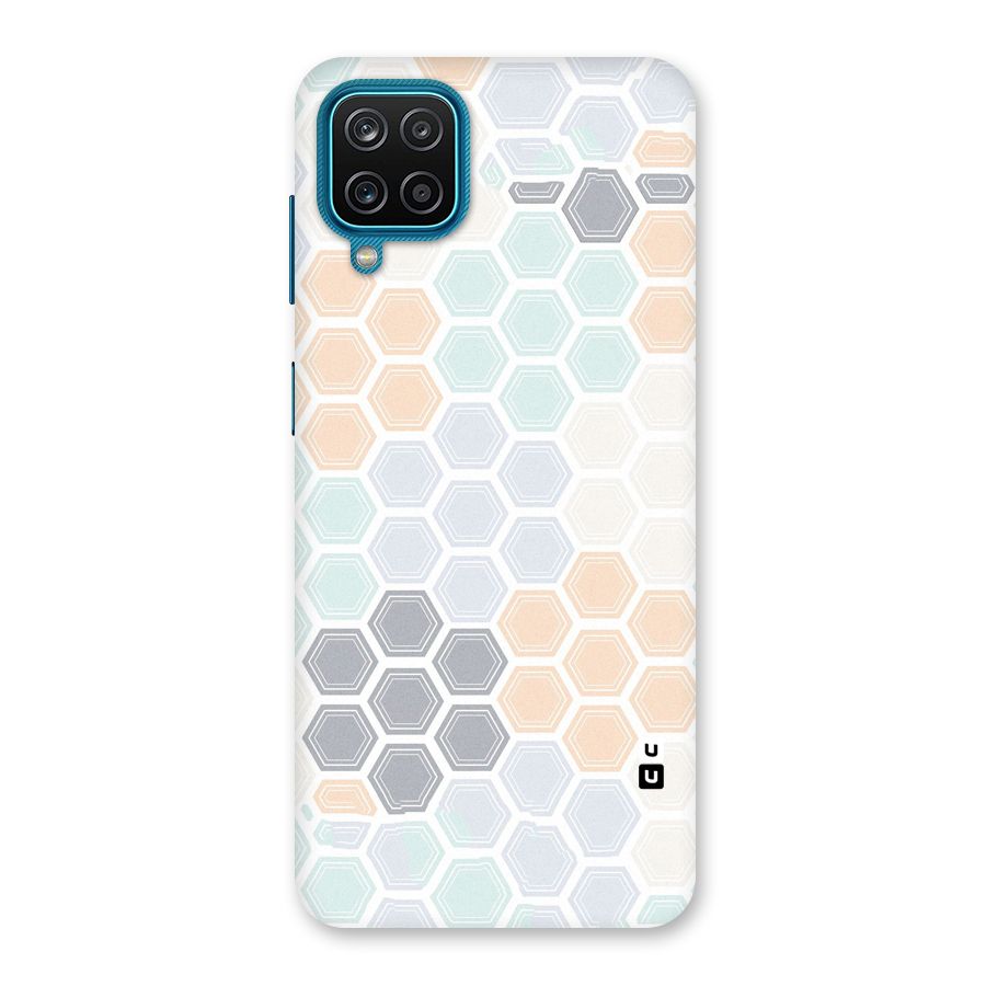 Light Hexagons Back Case for Galaxy M12