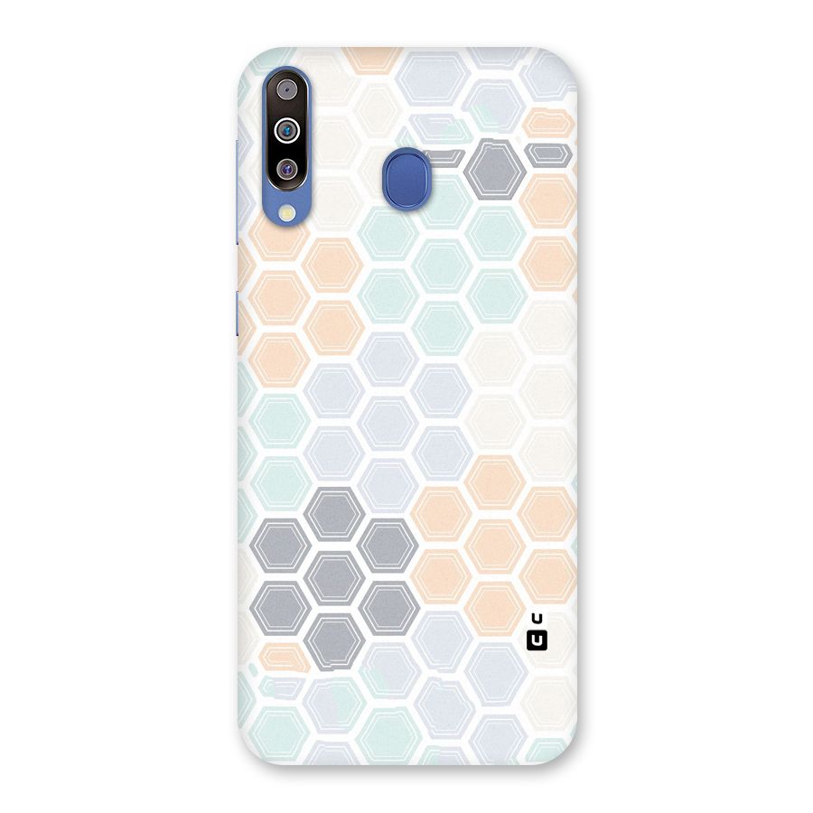 Light Hexagons Back Case for Galaxy M30