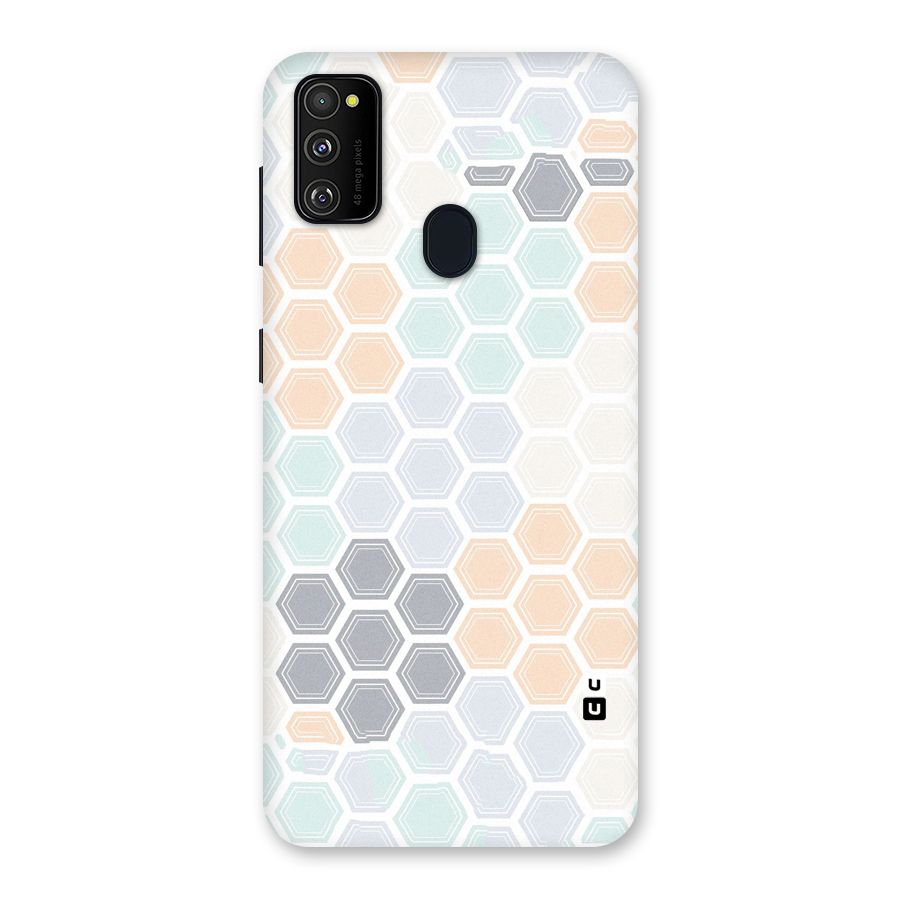 Light Hexagons Back Case for Galaxy M30s