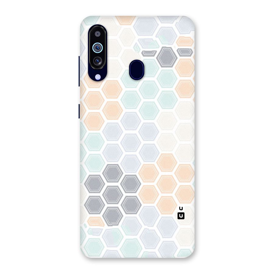 Light Hexagons Back Case for Galaxy M40