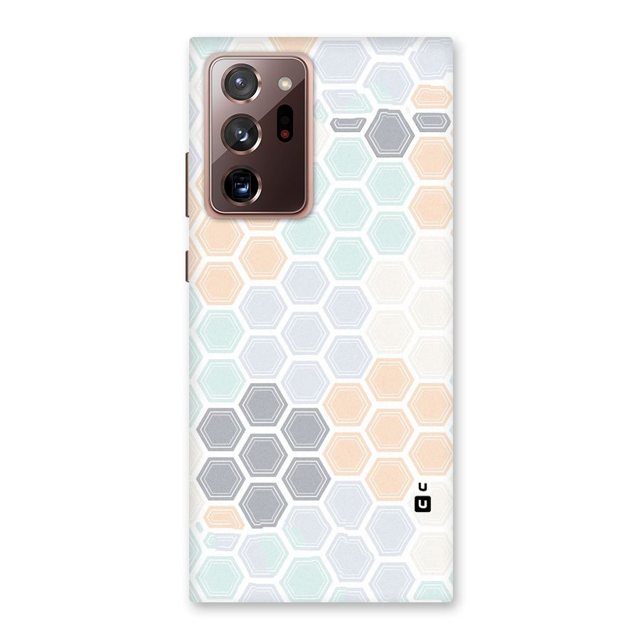 Light Hexagons Back Case for Galaxy Note 20 Ultra