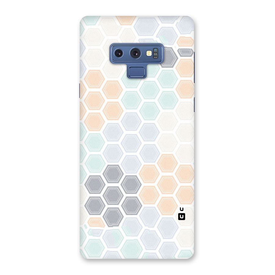 Light Hexagons Back Case for Galaxy Note 9