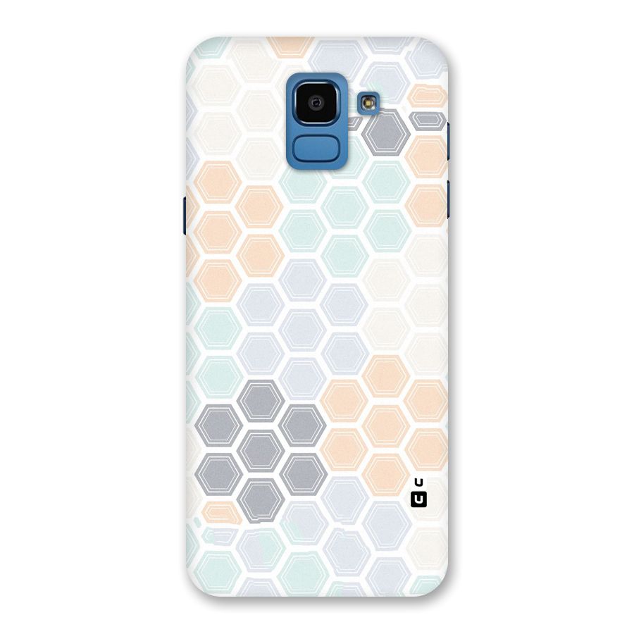 Light Hexagons Back Case for Galaxy On6