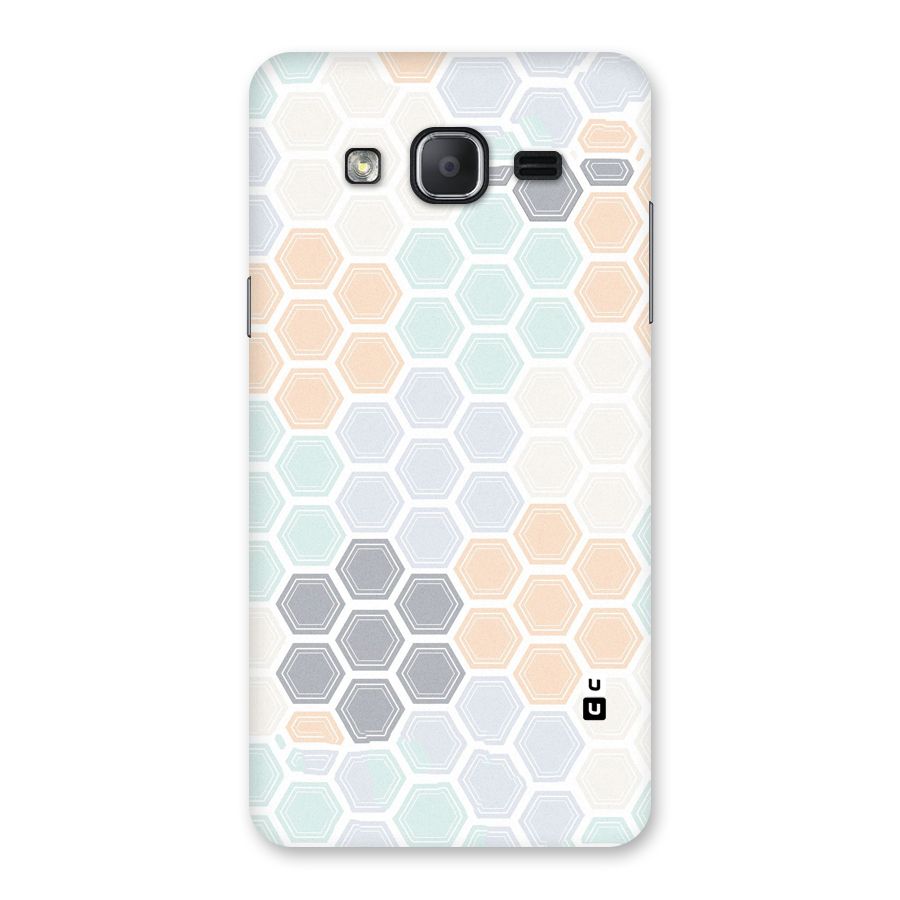 Light Hexagons Back Case for Galaxy On7 2015