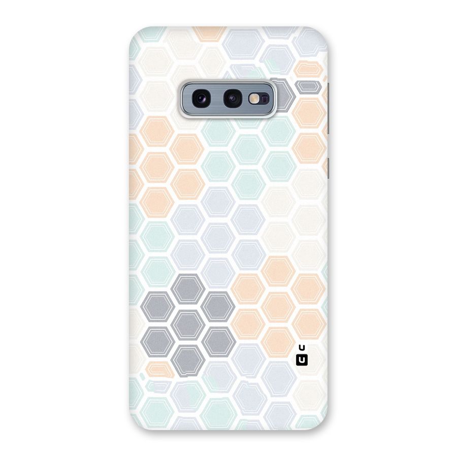 Light Hexagons Back Case for Galaxy S10e