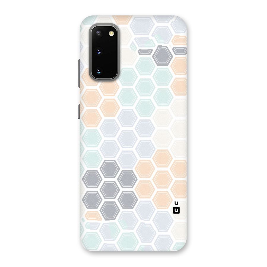 Light Hexagons Back Case for Galaxy S20