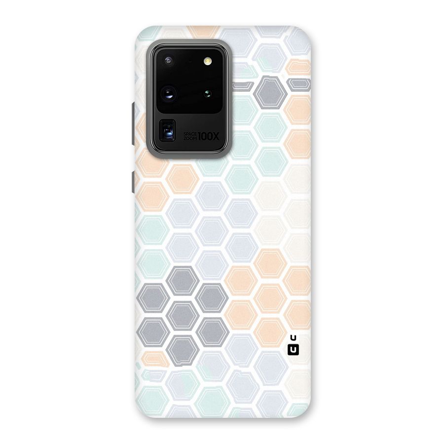 Light Hexagons Back Case for Galaxy S20 Ultra