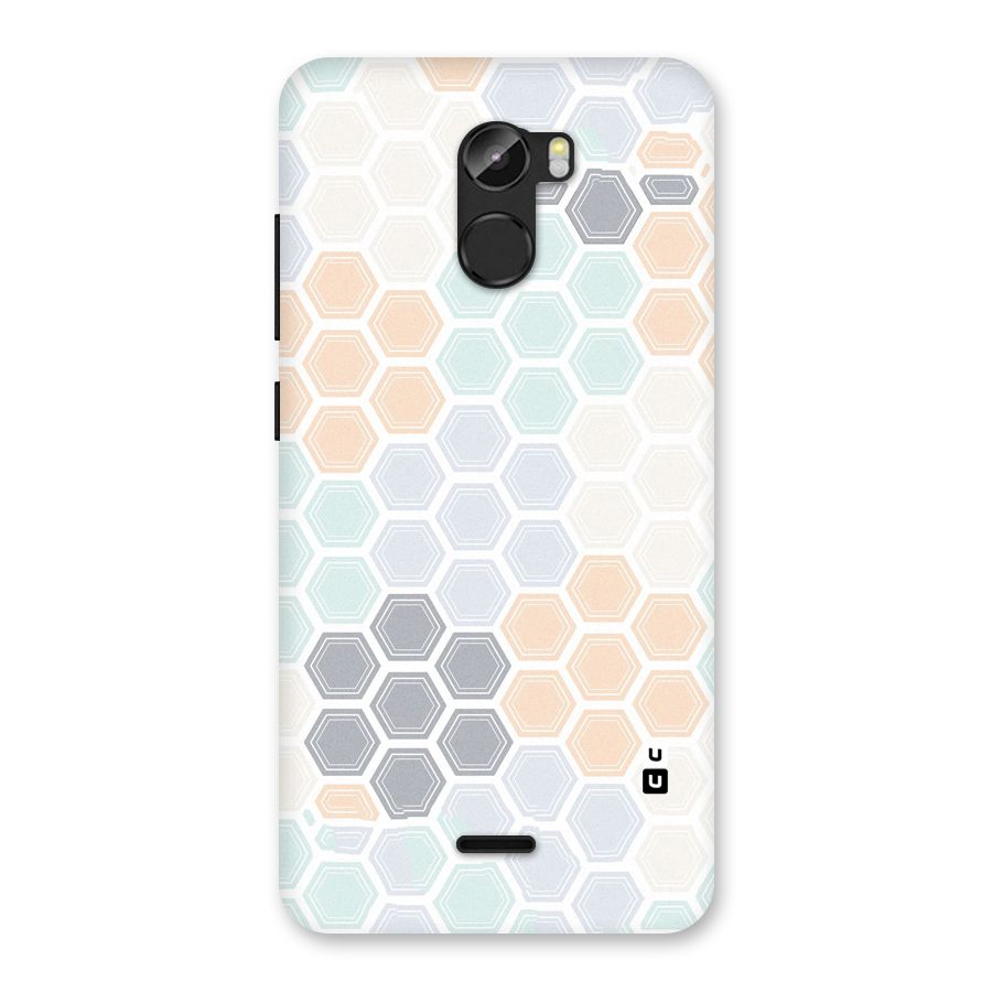 Light Hexagons Back Case for Gionee X1