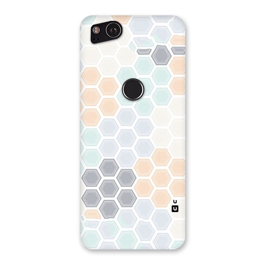 Light Hexagons Back Case for Google Pixel 2