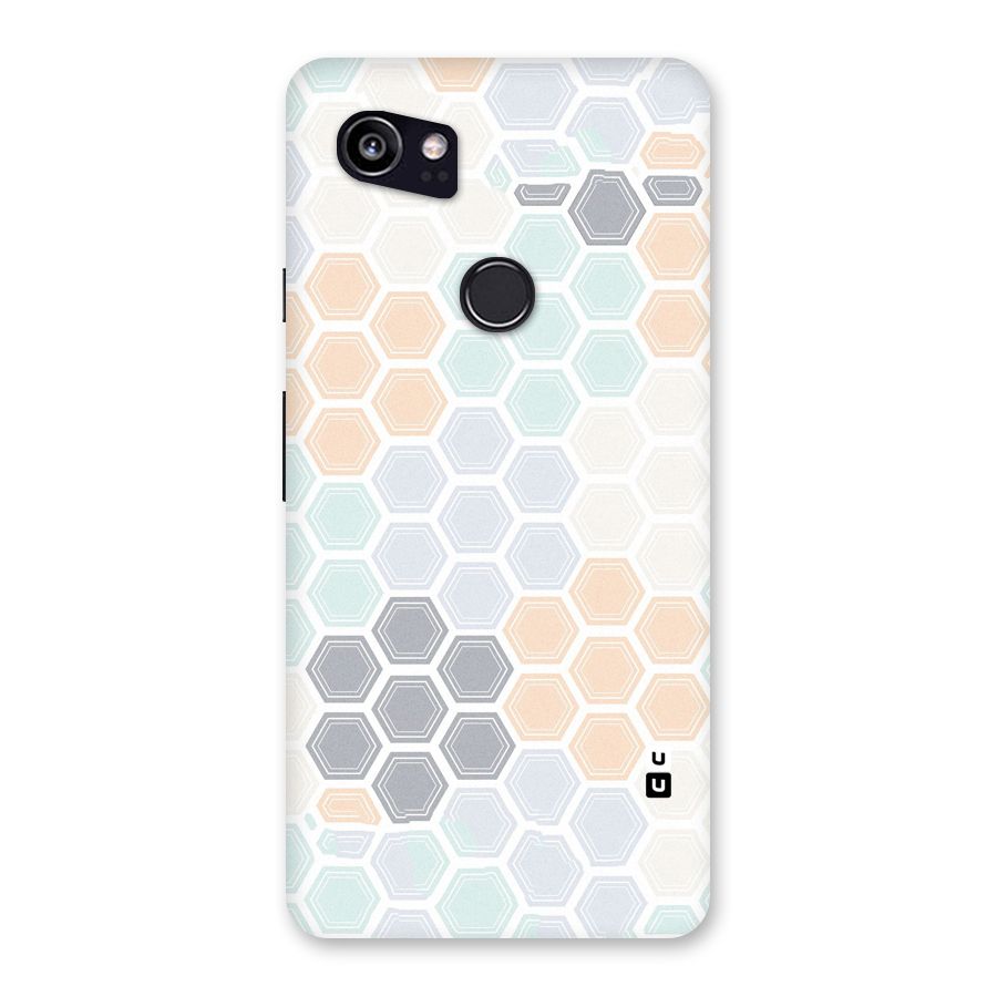 Light Hexagons Back Case for Google Pixel 2 XL