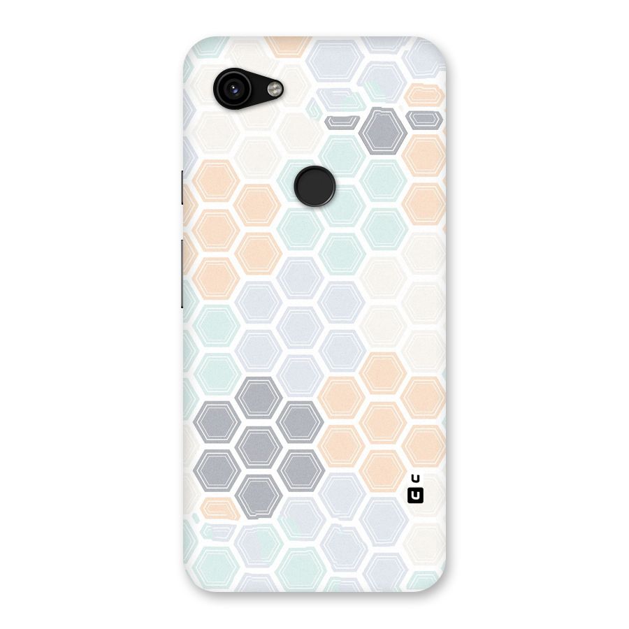 Light Hexagons Back Case for Google Pixel 3a XL