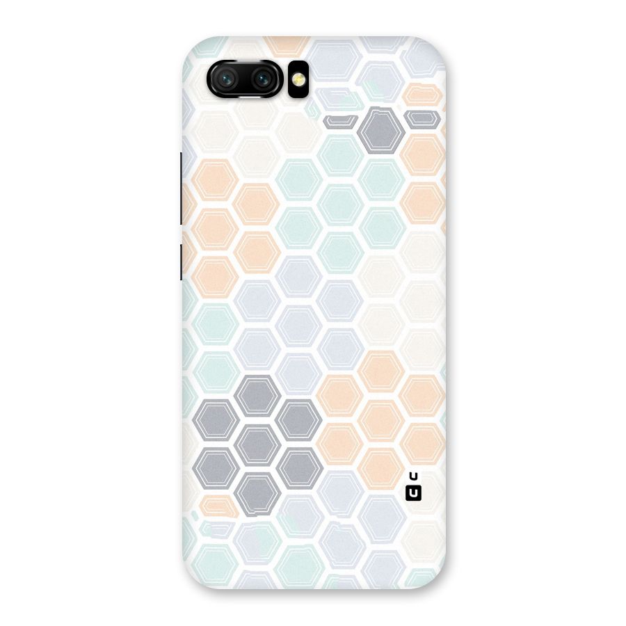 Light Hexagons Back Case for Honor 10