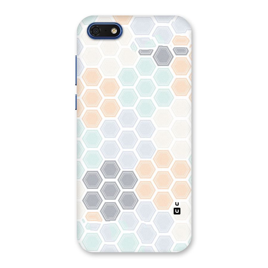 Light Hexagons Back Case for Honor 7s