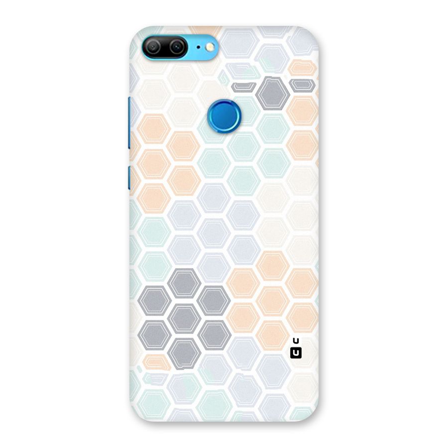 Light Hexagons Back Case for Honor 9 Lite