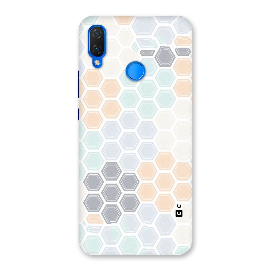 Light Hexagons Back Case for Huawei P Smart+