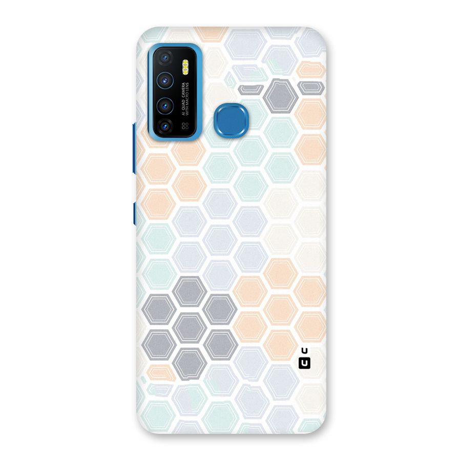 Light Hexagons Back Case for Infinix Hot 9