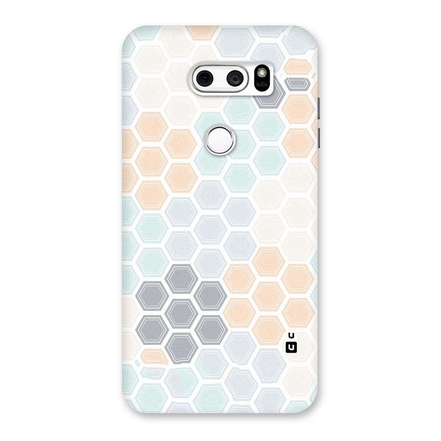 Light Hexagons Back Case for LG V30