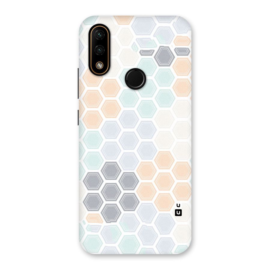Light Hexagons Back Case for Lenovo A6 Note