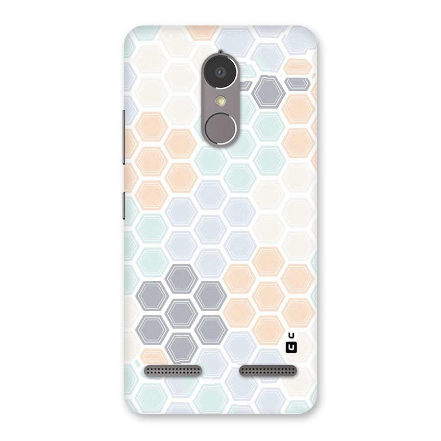 Light Hexagons Back Case for Lenovo K6 Power